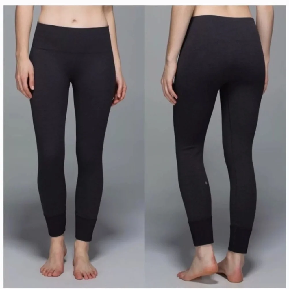 Lululemon Ebb to Street Dark Gray Leggings - Picture 3 of 15